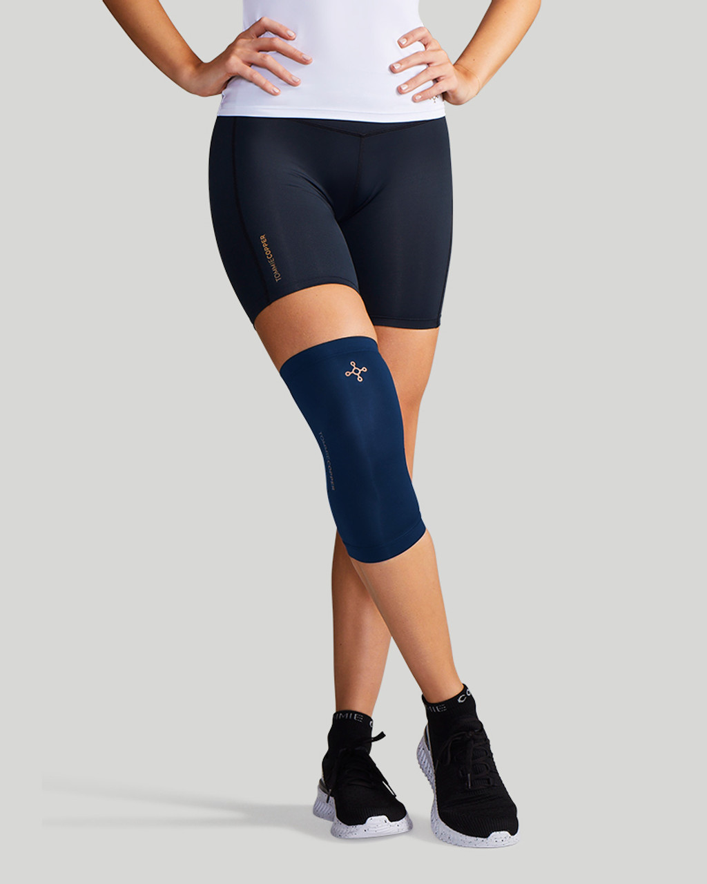 Tommie Copper Knee Sleeve, Cobalt Blue, Large Uganda