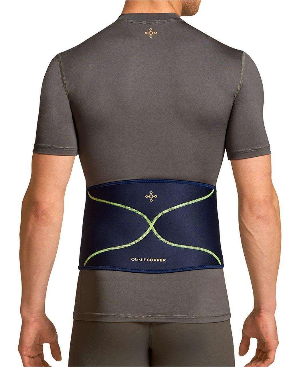 Tommie Copper Support Back Brace Black