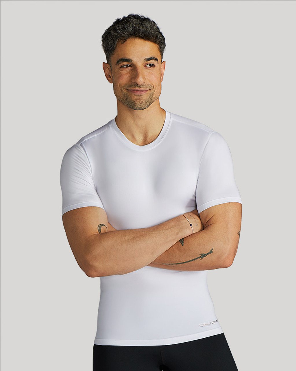 Insta Slim VS00Z1 V-Neck Compression Shirt With Side Zipper