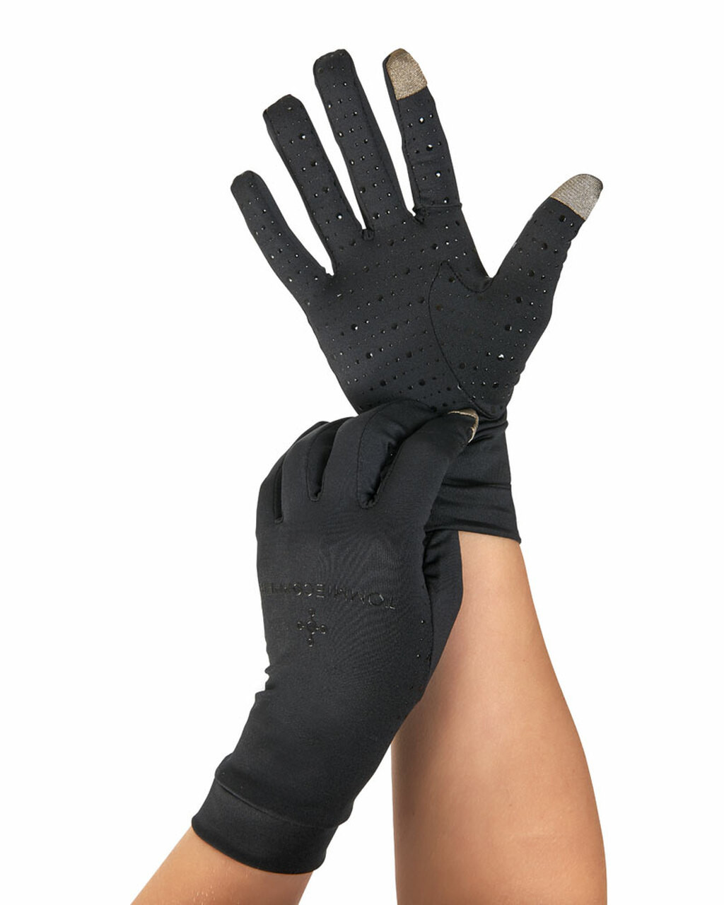  Tommie Copper Wrist Sleeves, Black, Small : Health