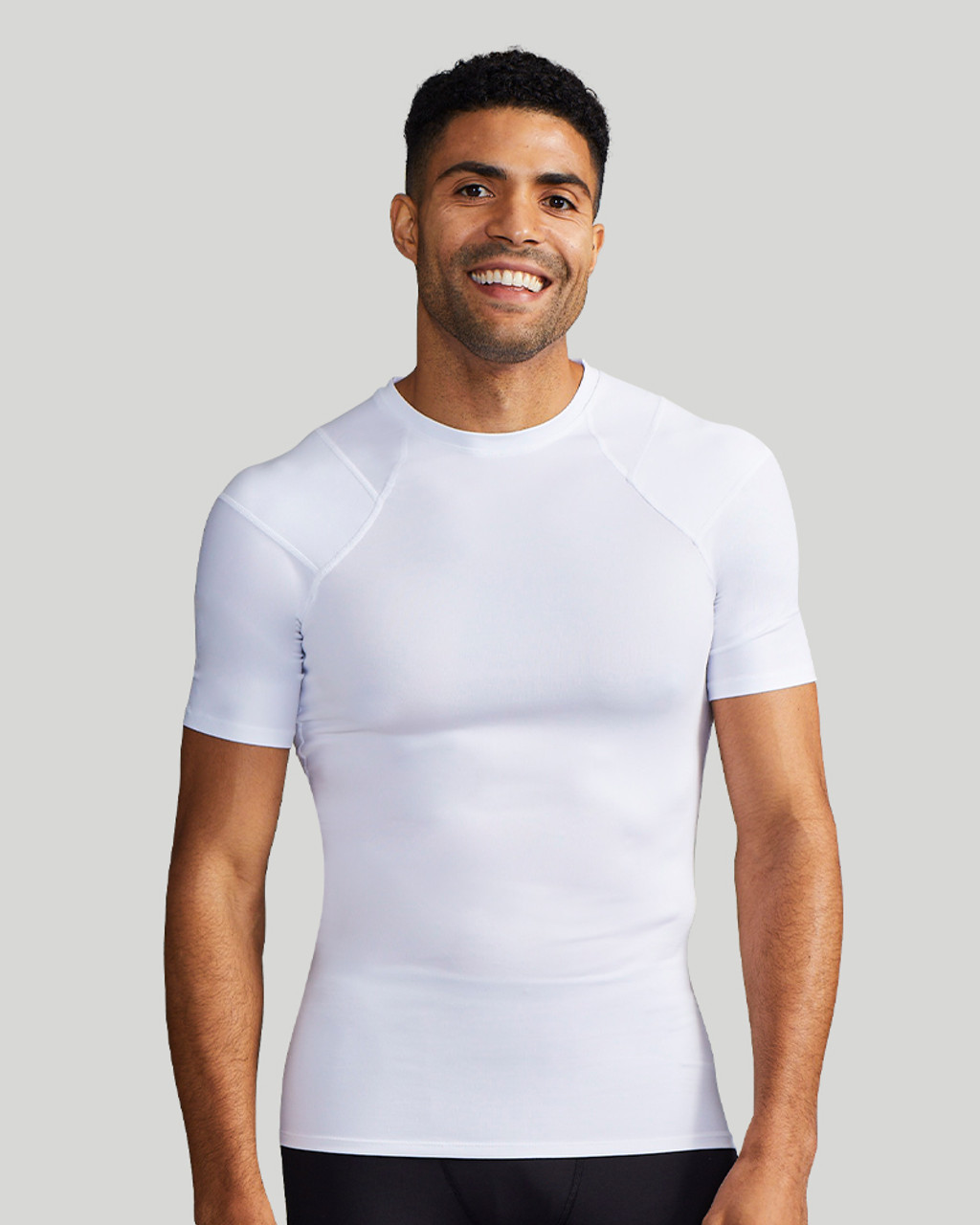  Tommie Copper Shoulder Support Shirt for Men, Posture Corrector Compression  Shirts for Men with UPF 50 Sun Protection, Shoulder Compression with  Shoulder Support for Men, Black S : Clothing, Shoes 