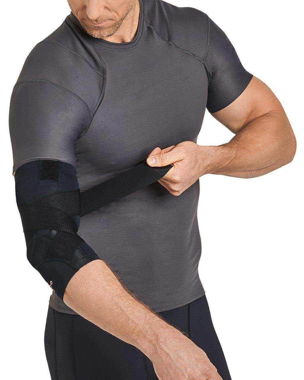 Men's Pro-Grade Adjustable Support Compression Elbow Sleeve