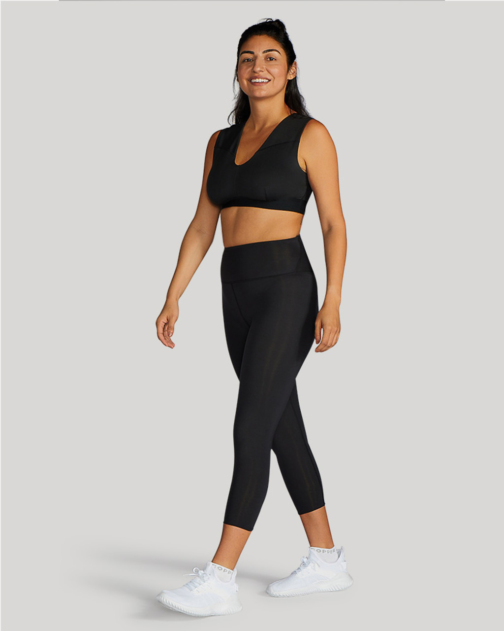 Spanx Leggings Booty Boost Active Cropped Compression Crop, Style