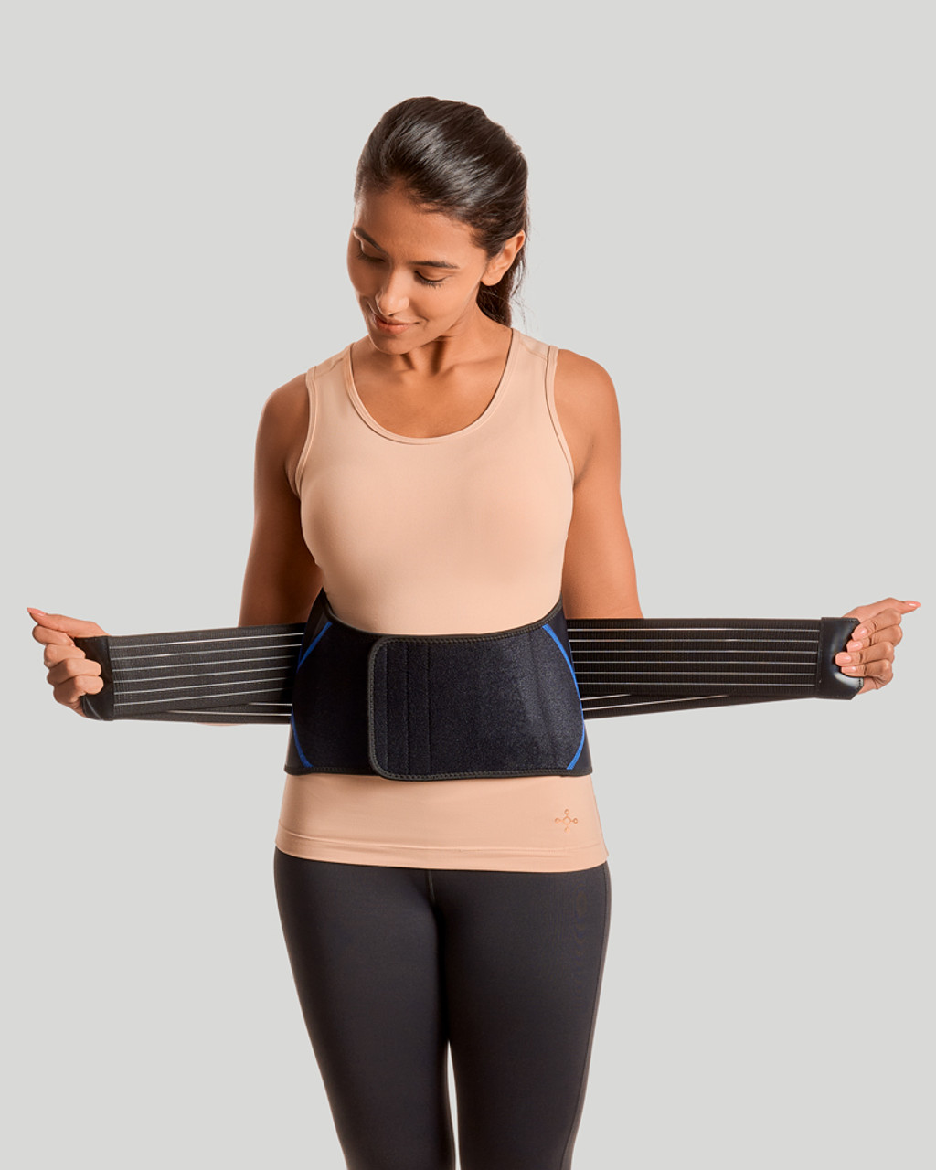 Tommie Copper Pro-Grade Adjustable Support Back Brace Unisex Men & Women  Breathable Ultra Flex Stability Straps for Lumbar Posture & Muscle Support  - Black - Large/X-Large L/XL