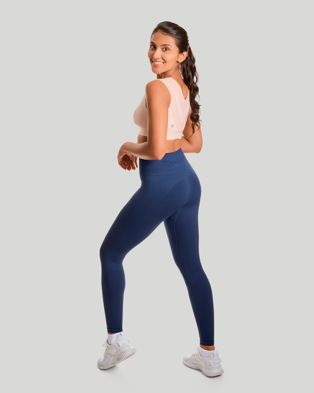 Tommie Copper Navy Blue 24 Lower Back Support Compression Leggings PICK  SIZE