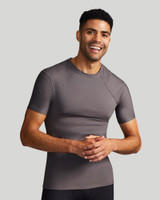 Slate Grey - Shoulder Support Shirt | Men's Short Sleeve