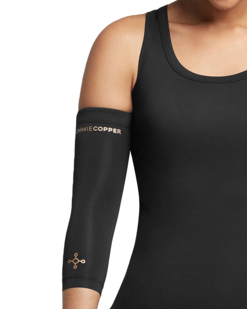 Black - Compression Elbow Sleeve | Women's