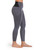 Slate Grey - Women's Pro-Grade Lower Back Support Leggings (7/8 Length)
