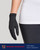 Black - Women's Core Compression Infrared Full Finger Gloves