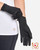 Black - Women's Core Compression Infrared Full Finger Gloves