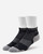 Black - Travel Compression Socks | Men's Ankle