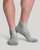 Grey - Travel Compression Socks | Men's Ankle