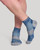 Blue - Travel Compression Socks | Men's Ankle
