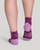 Purple - Travel Compression Socks | Women's Ankle