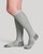 Grey - Travel Compression Socks | Women's Over the Calf