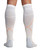 White with Silver - Men's 3 Pack Performance Over the Calf Socks Outlet