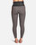 Slate Grey - Lower Back Support Leggings with Adjustable Straps | Women's