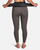 Slate Grey - Lower Back Support Leggings with Adjustable Straps | Women's