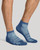 Blue - Easy-On Compression Socks | Men's  Ankle