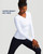 White - Full Back Support Shirt | Women's Long Sleeve