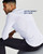 White - Full Back Support Shirt | Men's Long Sleeve