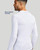White - Full Back Support Shirt | Men's Long Sleeve