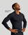 Black - Full Back Support Shirt | Men's Long Sleeve