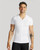 White - Full Back Support Shirt | Men's Short Sleeve