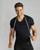 Black - Full Back Support Shirt | Men's Short Sleeve