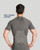 Slate Grey - Full Back Support Shirt | Men's Short Sleeve