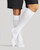 White - Easy-On Compression Socks with Infrared | Men's Over the Calf