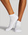 White - Easy-On Compression Socks with Infrared | Men's Ankle