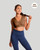 Walnut - Zip Up Shoulder Support Bra