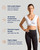 White - Zip Up Shoulder Support Bra