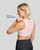 Pink - Back Support Bra | Seamless