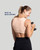 Pink - Zip Up Back Support Bra | Seamless