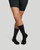 Black - Easy-On Compression Socks | Women's Crew