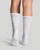 White - Easy-On Compression Socks | Women's Crew