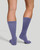 Purple - Easy-On Compression Socks | Women's Crew