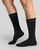 Black - Easy-On Compression Socks | Women's Crew