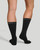 Black - Easy-On Compression Socks | Women's Crew