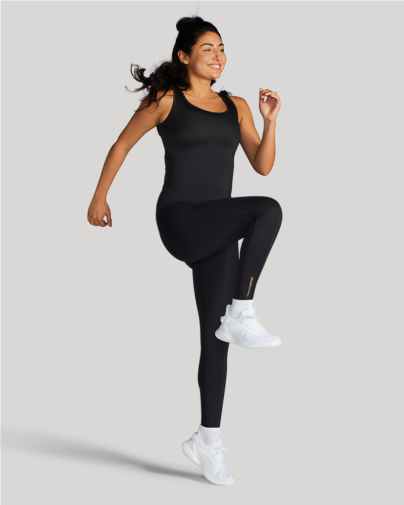 All Day Conscious Compression Leggings In Black