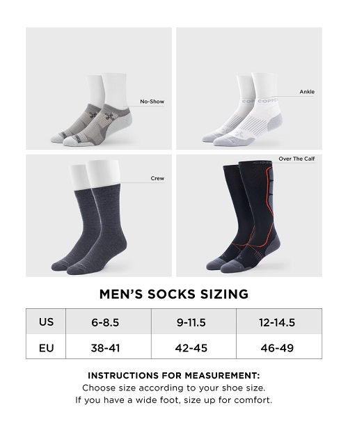 Men's Core Compression MicroModalÂ® Crew Socks