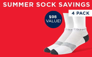 $39.99 4-Pack Ankle Socks.