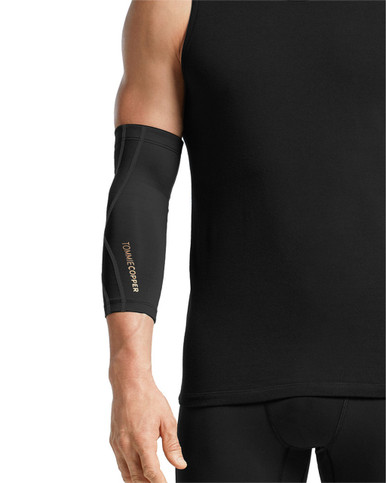 Protège-coudes Tommie Copper Sport, Taille L/XL, Noir, Neuf