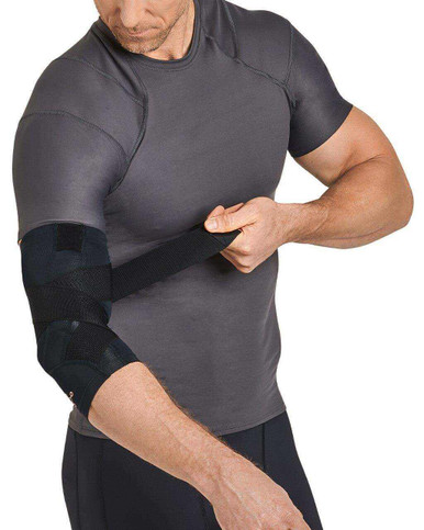 Men's Pro-Grade Adjustable Support Compression Elbow Sleeve
