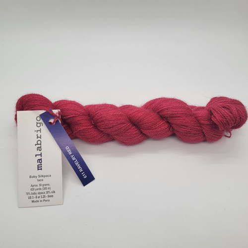 Baby Silkpaca Lace Ravelry Red 0611