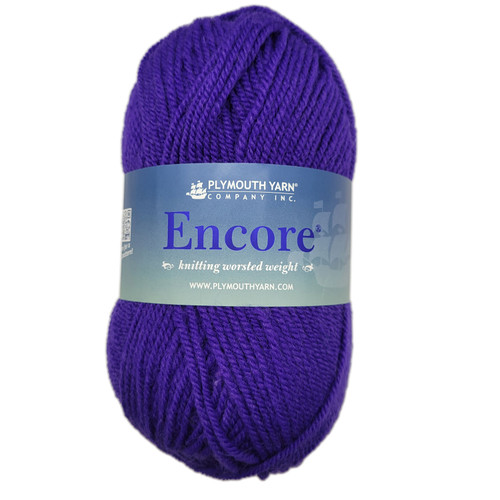 Encore Worsted Bright Purple 1384
