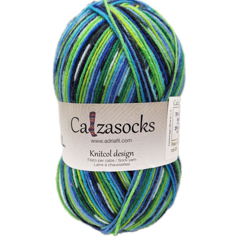 Adriafil Calzasocks Blue/Green 164