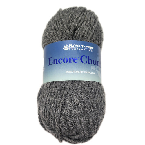 Plymouth Encore Chunky Dk. Grey 389